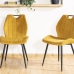 Стілець Arco Velvet Signal карри (Bluvel 68) Стілець Arco Velvet Signal карри (Bluvel 68)