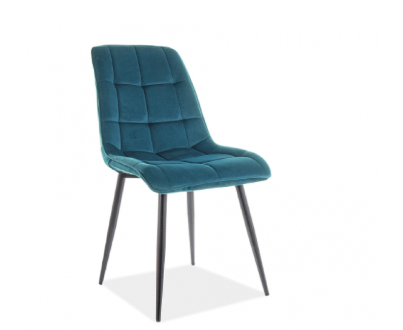 Стілець Chic Matt Velvet Signal бирюзовый (Bluvel 77) Стілець Chic Matt Velvet Signal бирюзовый (Bluvel 77)