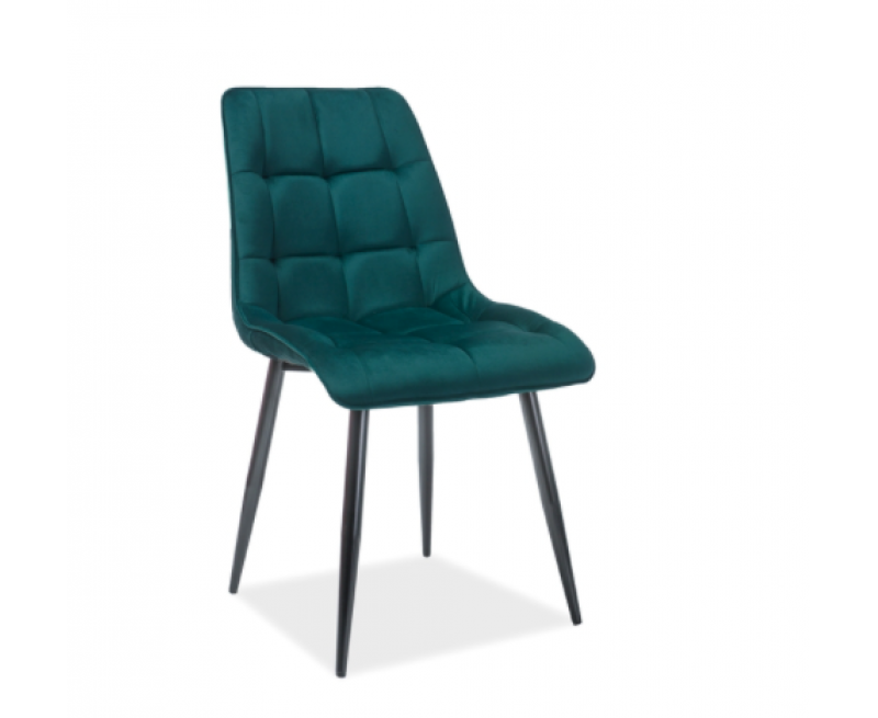 Стілець Chic Matt Velvet Signal зелений (Bluvel 75) Стілець Chic Matt Velvet Signal зелений (Bluvel 75)